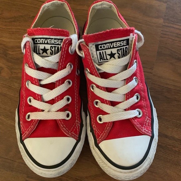 red converse big kids